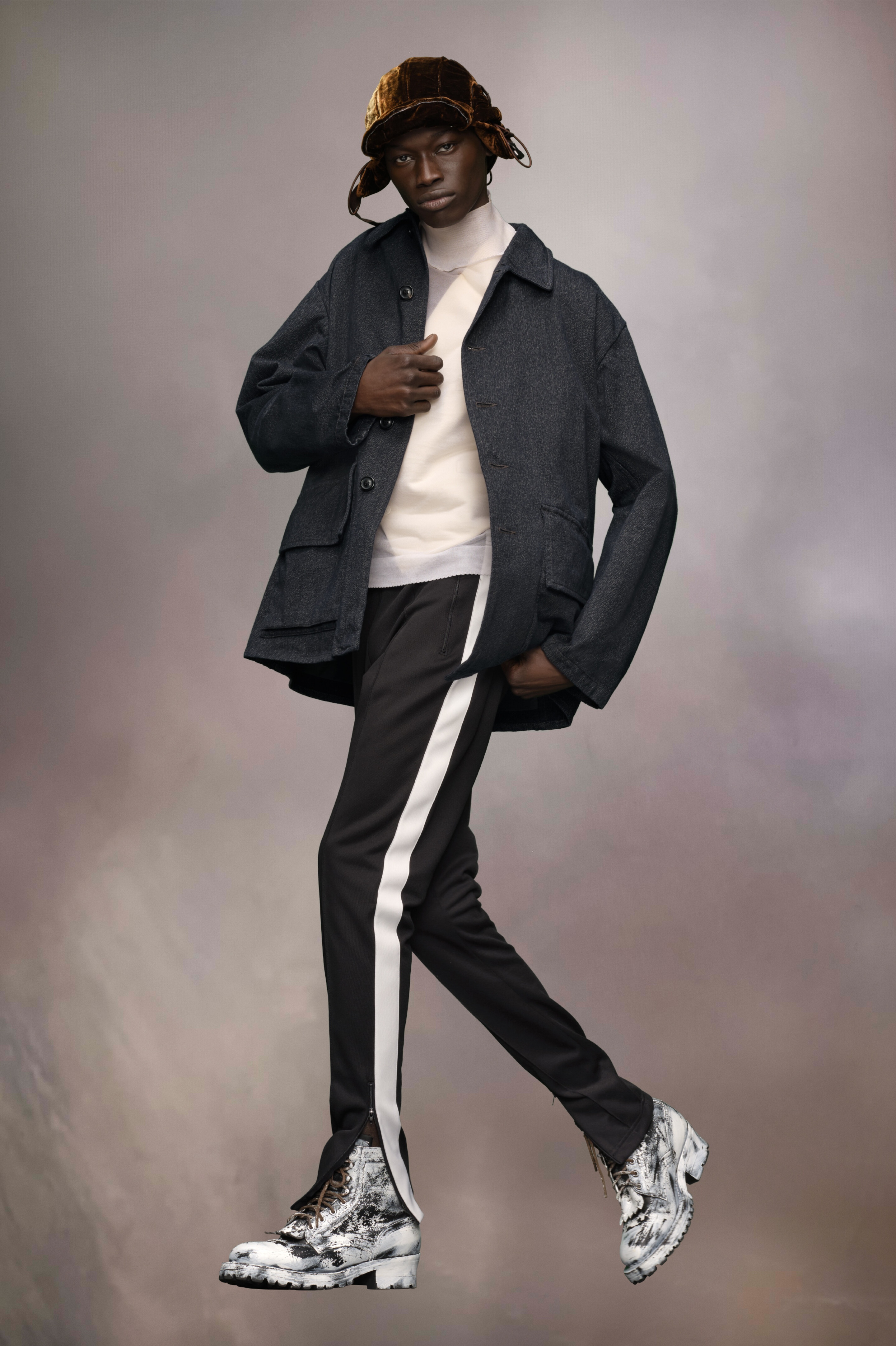 Cotton caban jacket - 3