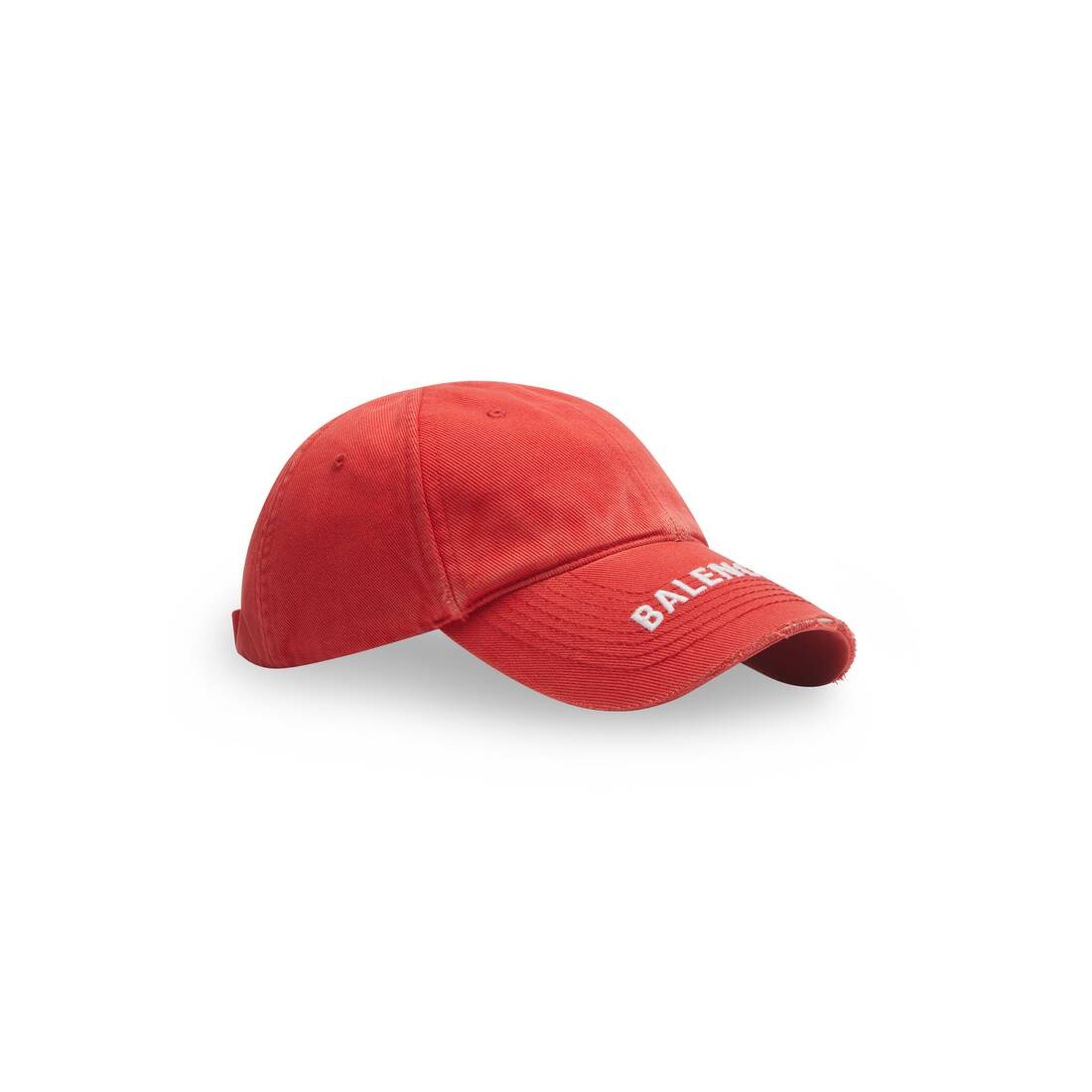 Men's Logo Visor Cap in Red - 2