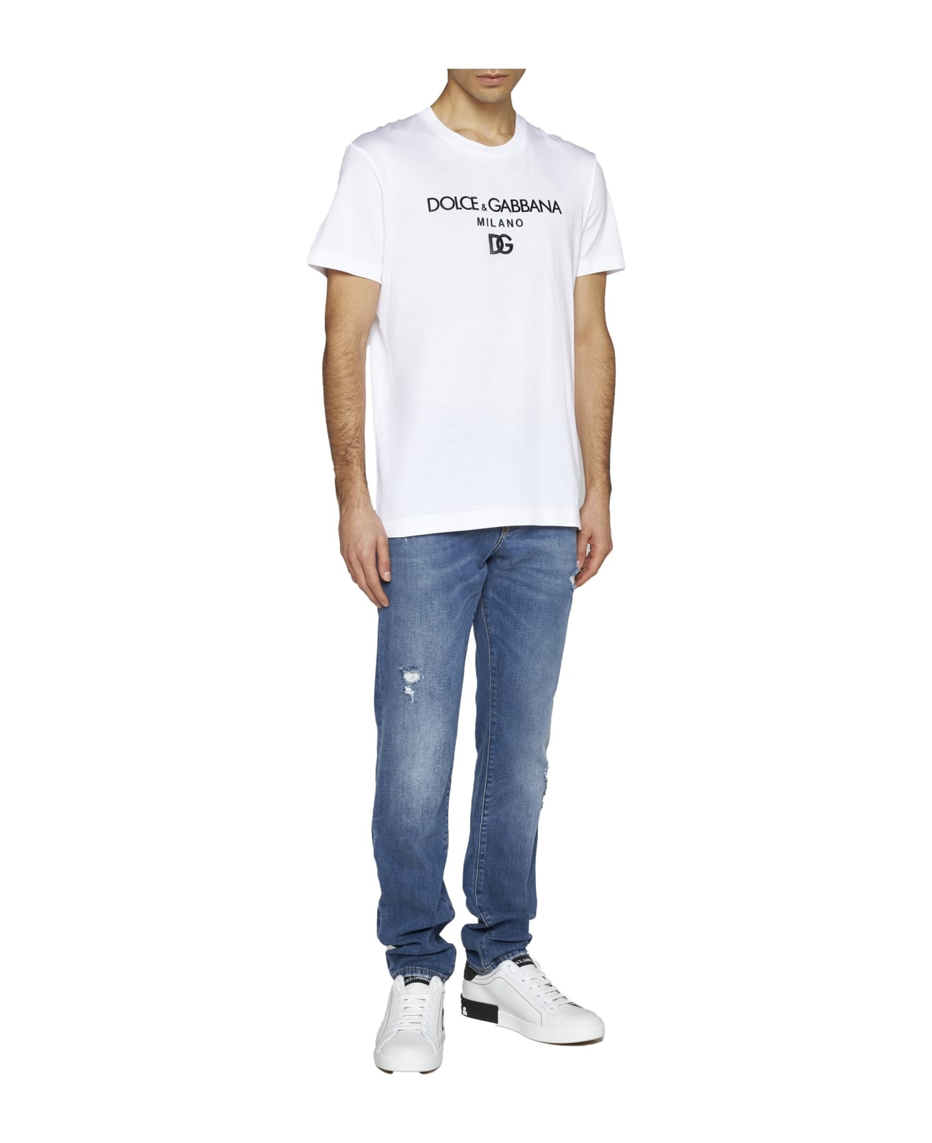 Cotton Crew-neck T-shirt - 3
