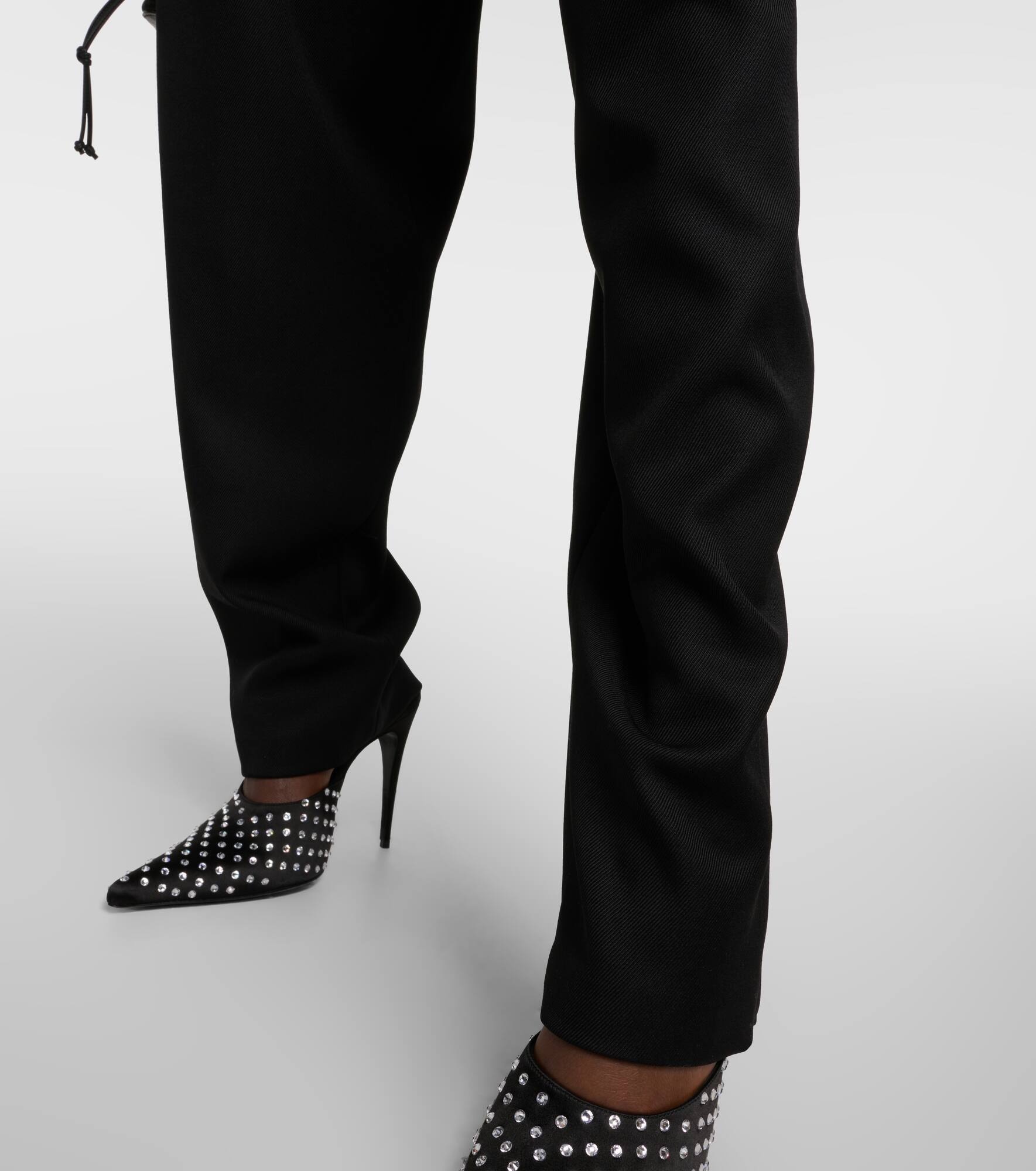 High-rise wool pants - 5