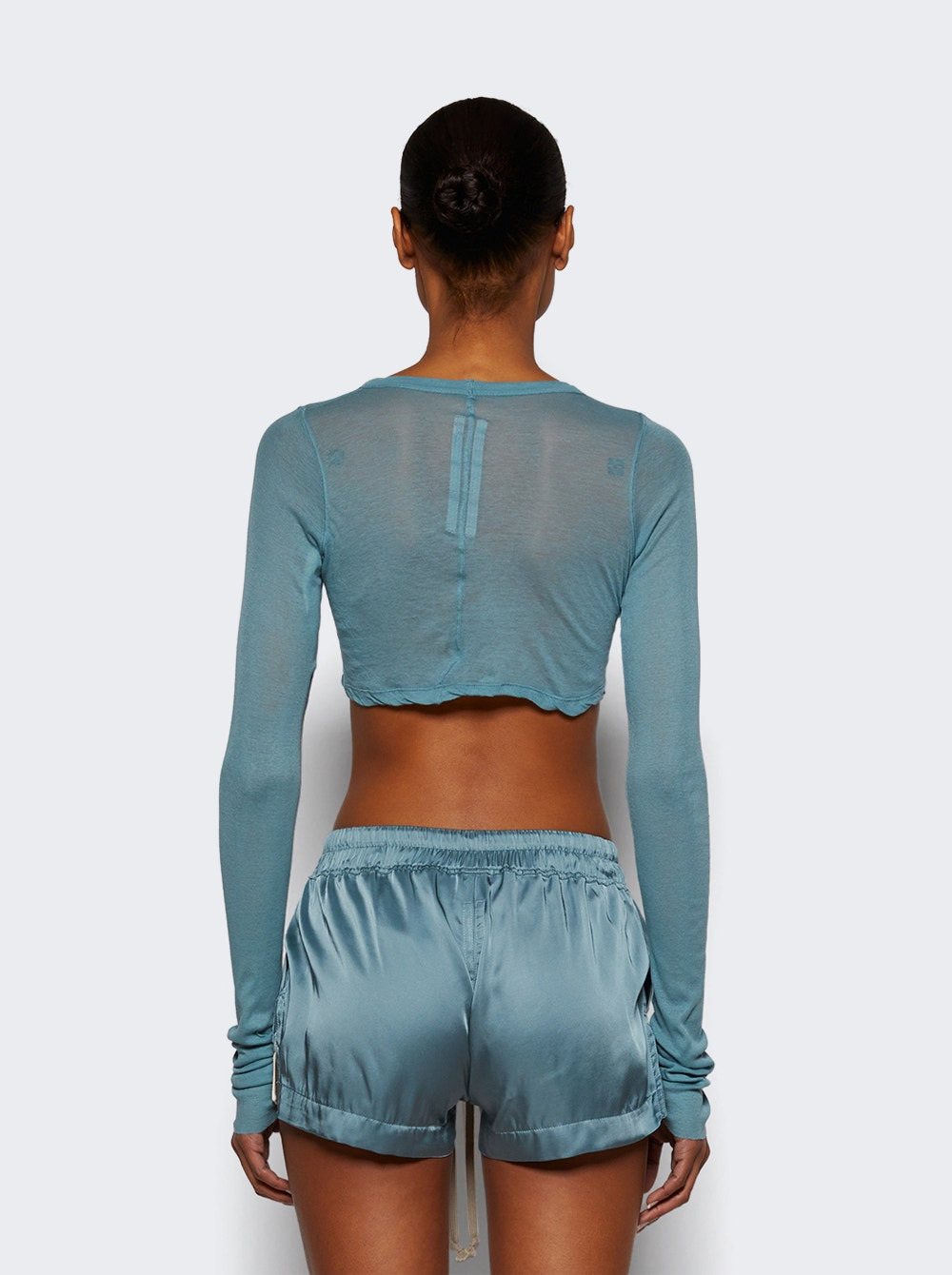 Long Sleeve Crop Top Mouthwash - 4