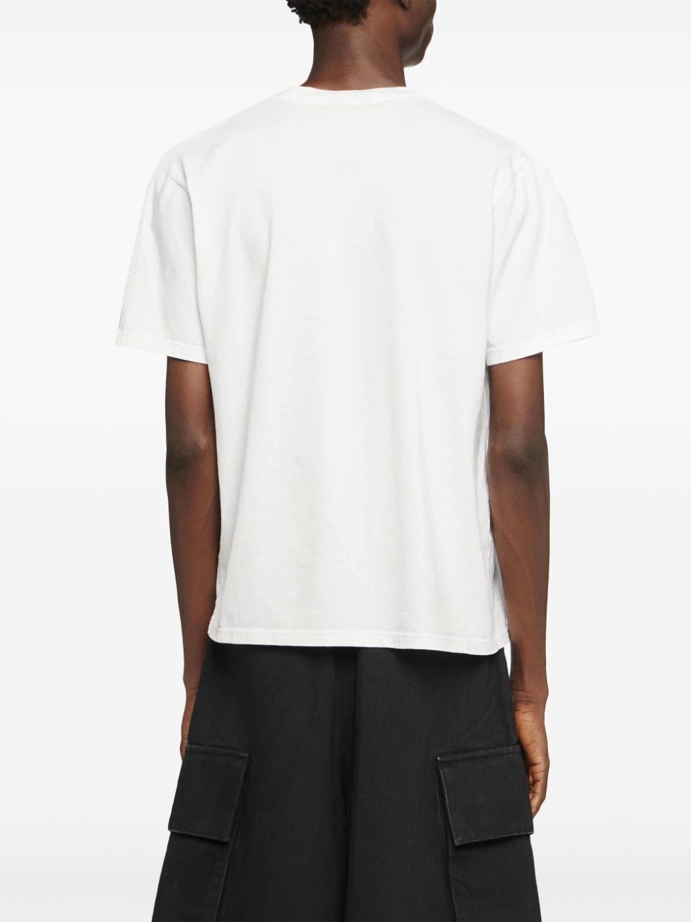 Window-embroidered T-shirt - 4