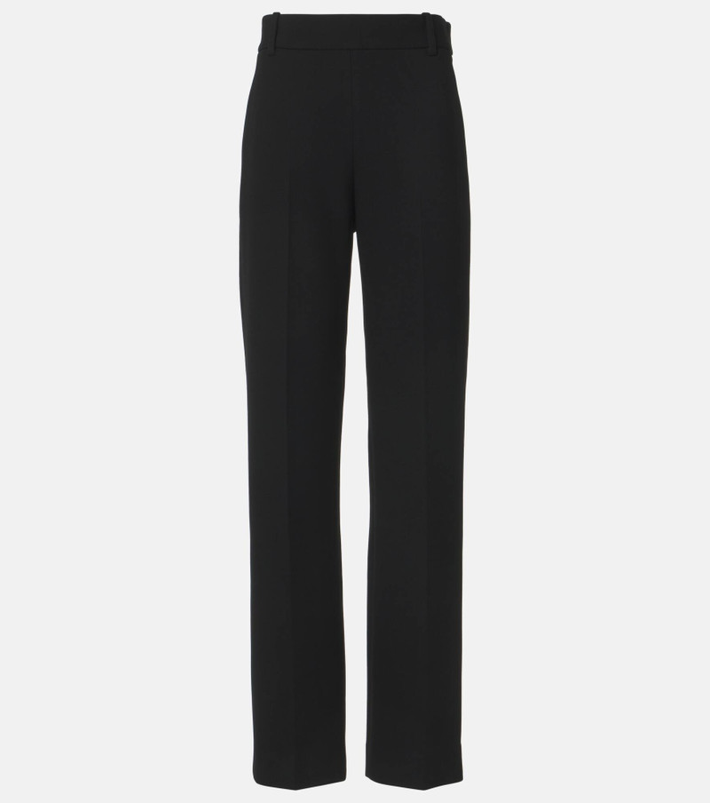 Cambie high-rise straight pants 1