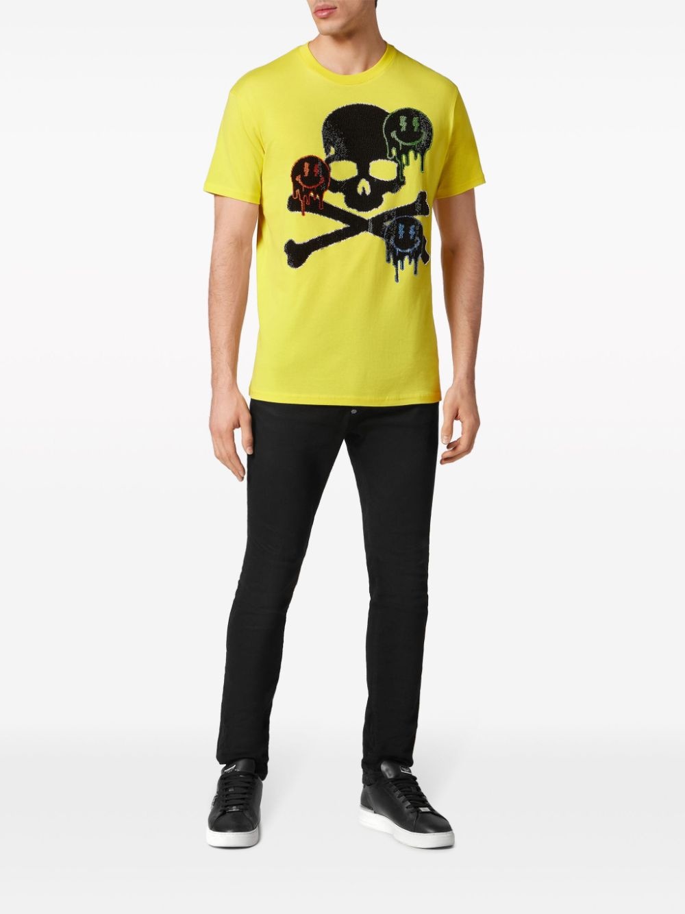 embellished-skull T-shirt - 2