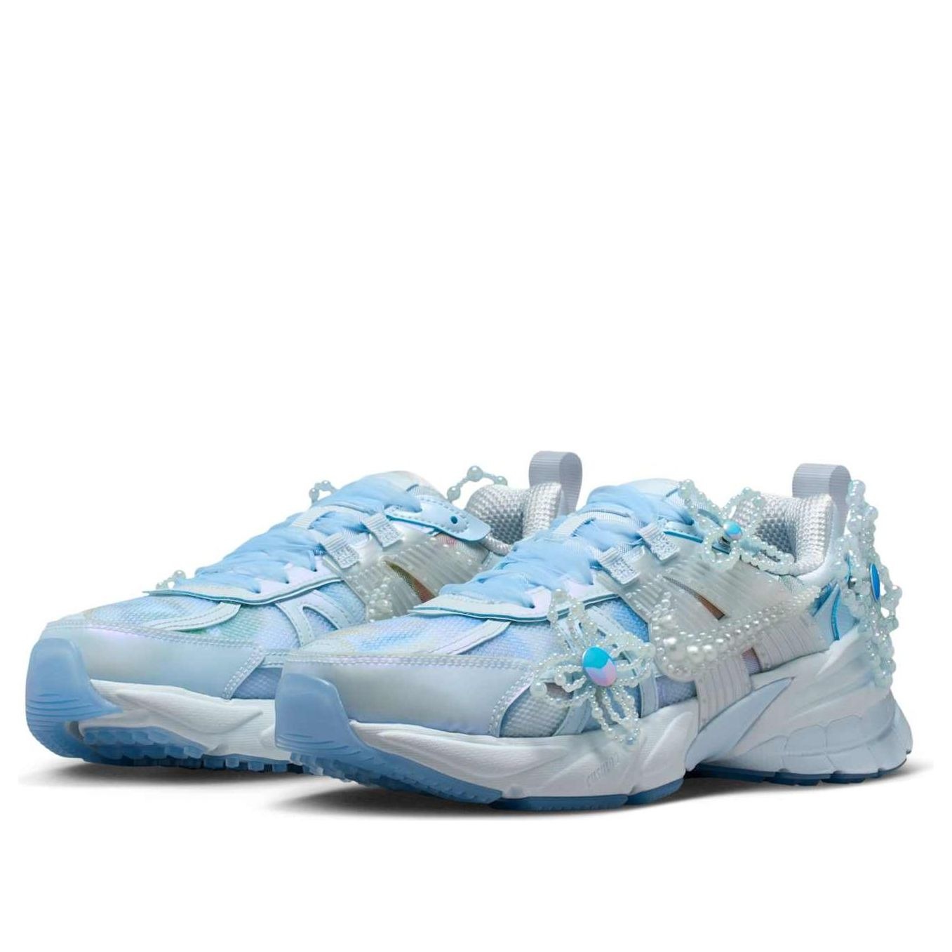 (WMNS) Nike x Susan Fang V2K Run 'Baby Blue' IB7426-400 - 4