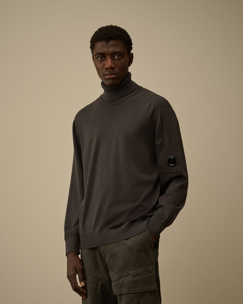 Extrafine Merino Wool Turtleneck Sweater 3