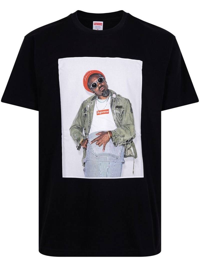 Andre 3000 graphic-print T-shirt - 1