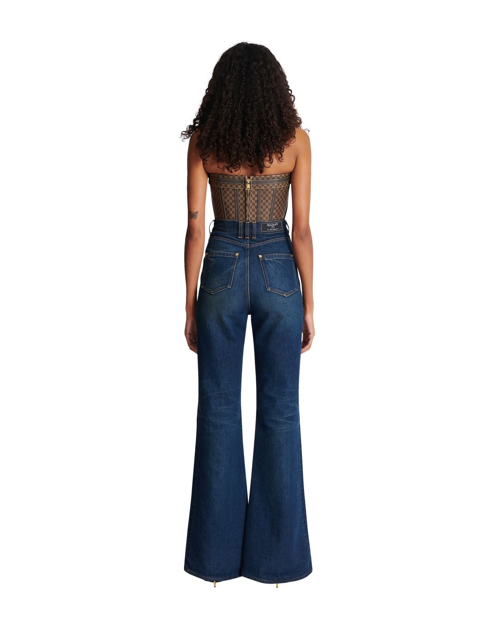 Blue Women's Denim Pants - 4