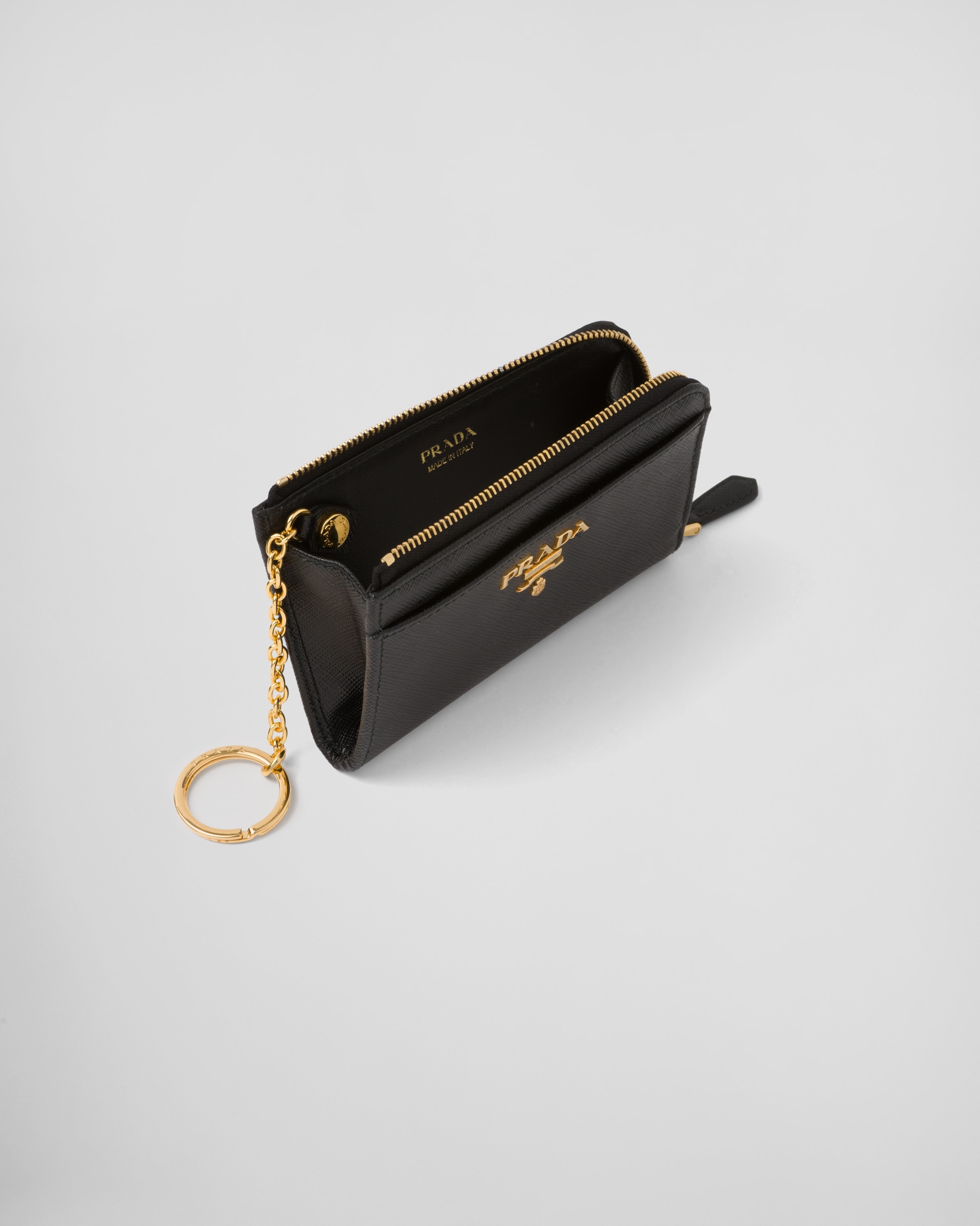 Saffiano Leather Keychain - 2