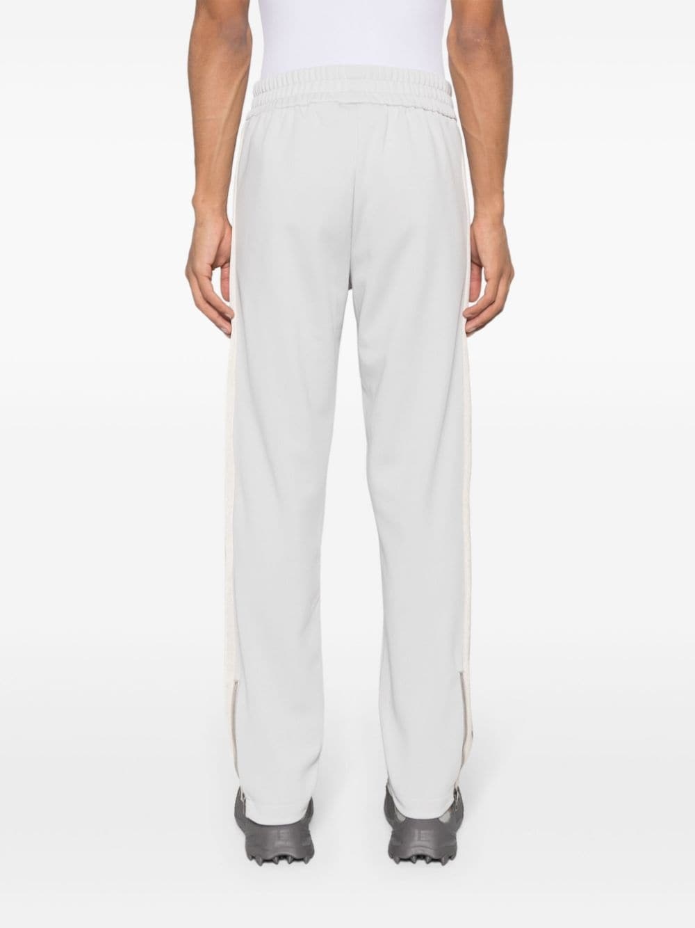 Monogram-embroidered track pants - 4