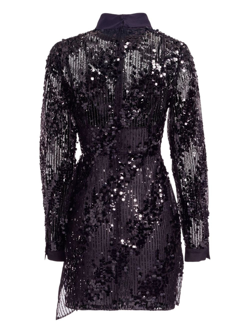 long-sleeve mini dress 4
