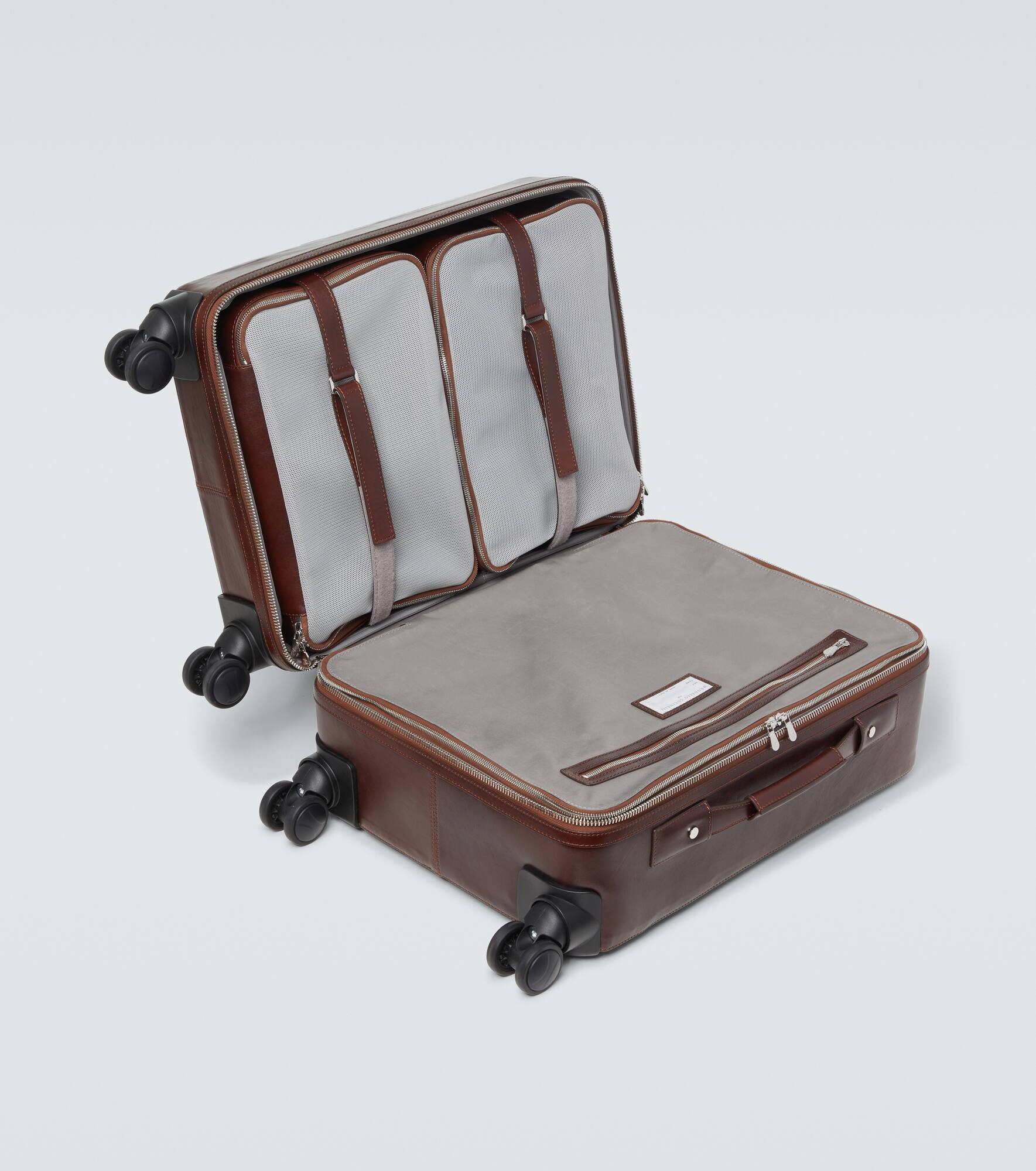 Leather suitcase - 5