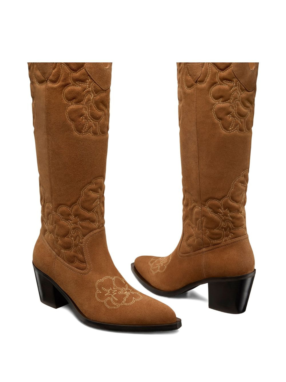 70mm Felix suede boots - 4