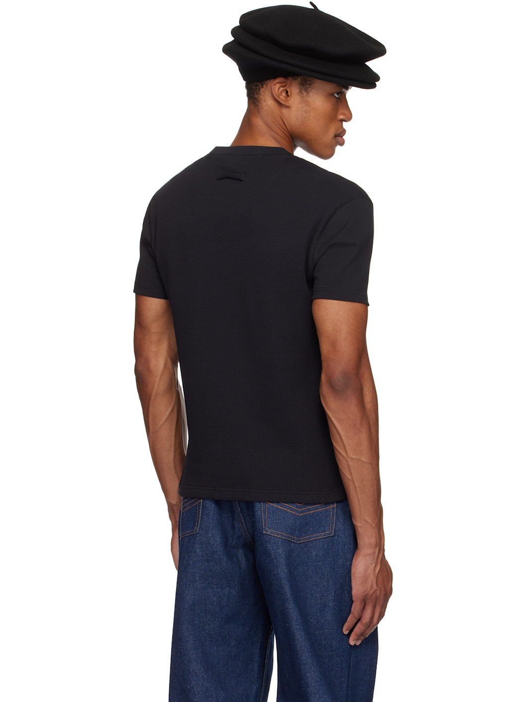 Black 'The Oversized JPG' T-shirt - 3