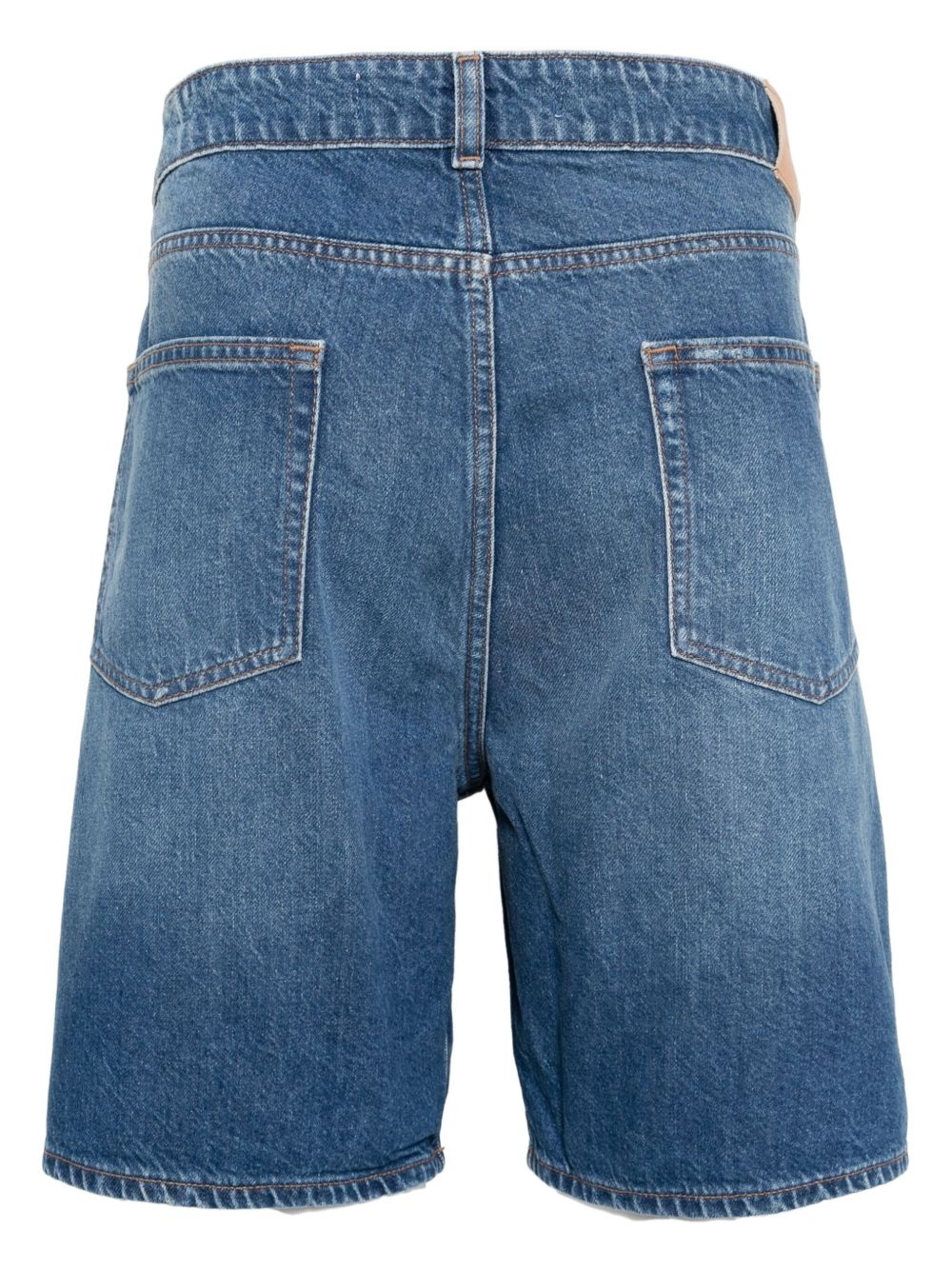 denim bermuda shorts - 2