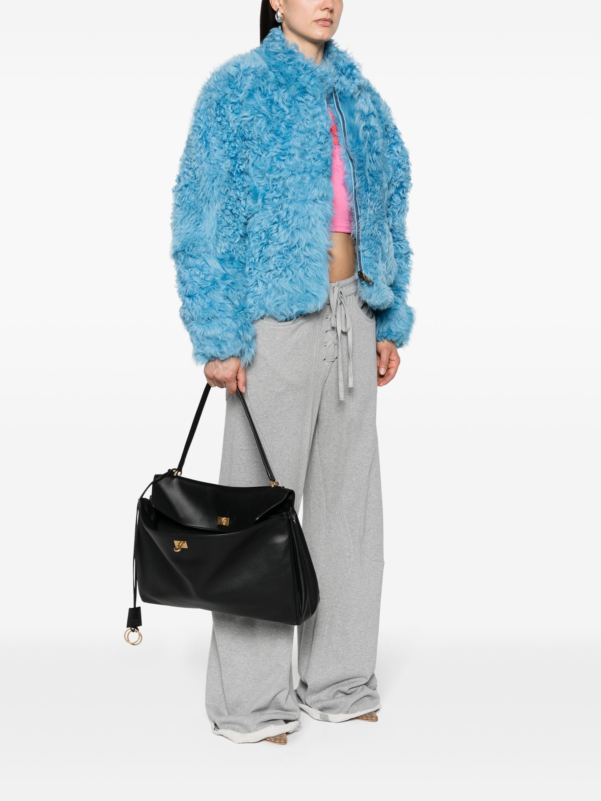 Large Rodeo Leather Tote Bag - 5