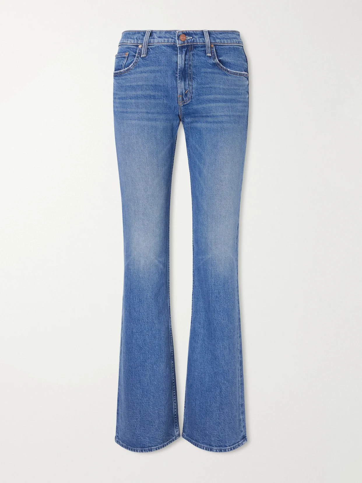The Jinx Heel Low-rise Flared Jeans - 1