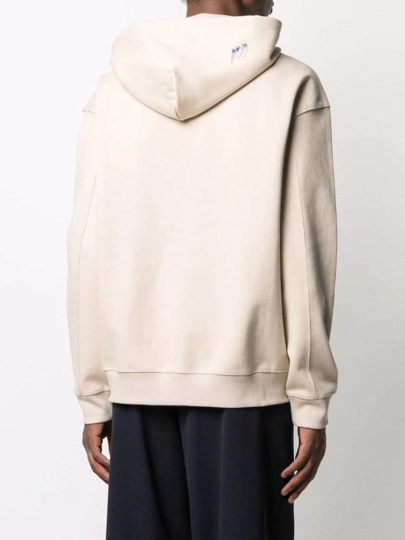 logo-print hoodie 5