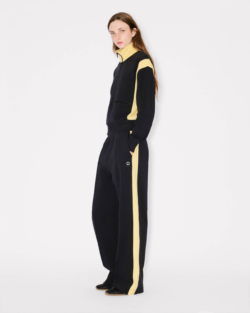 'Boke Flower 2.0' embroidered track jacket in interlock 3