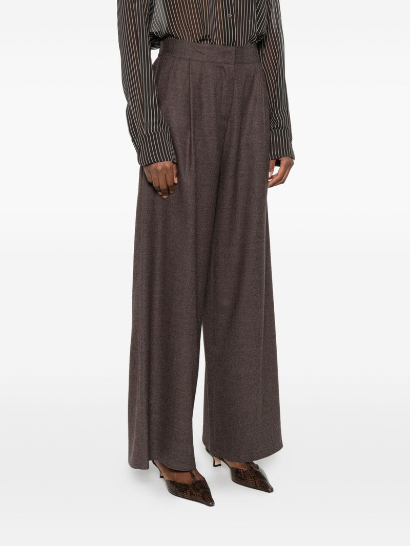 elasticated wool trousers 3