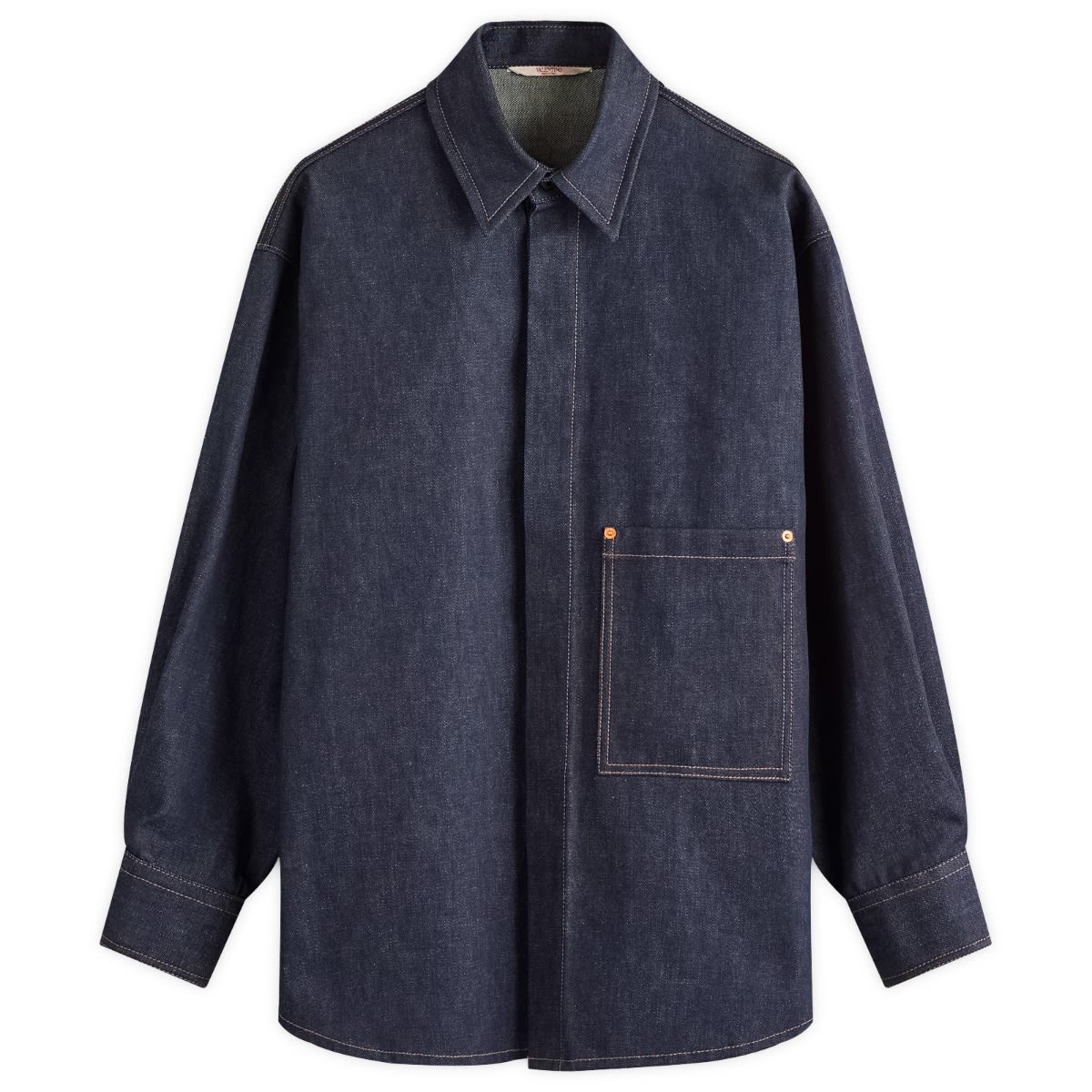 Valentino Raw Denim Overshirt - 1