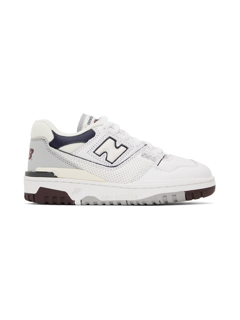 White BB550 Sneakers - 1