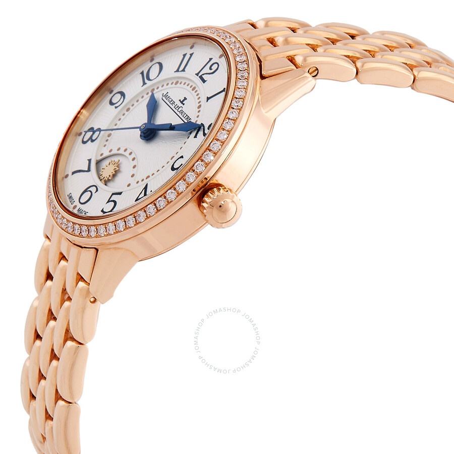 Jaeger LeCoultre Rendez-Vous Silver Dial 18kt Rose Gold Automatic Ladies Watch Q3462121 - 2