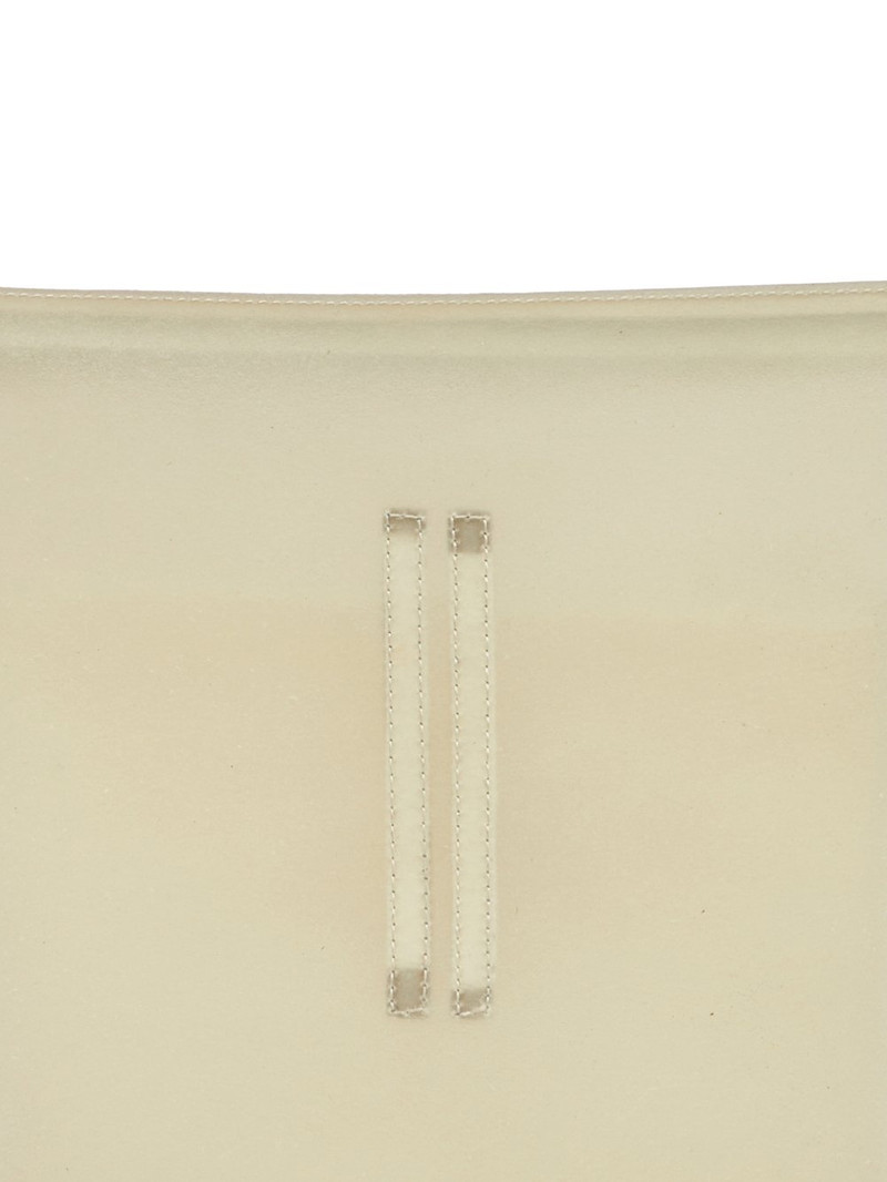 Transparent Leather Messenger Bag 5