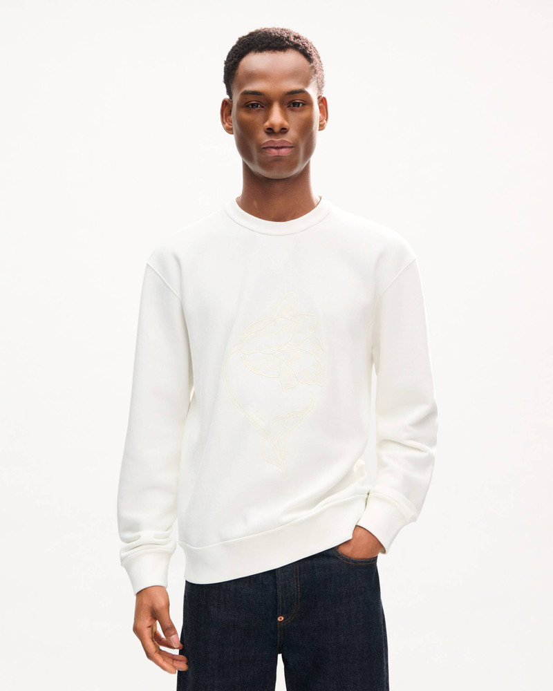KENZO 'KENZO Tulip' embroidered sweatshirt in cotton outlook