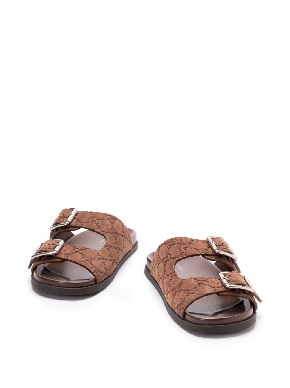 leather slides - 2