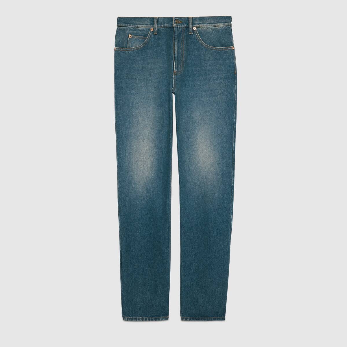 Regular fit washed jeans - 1