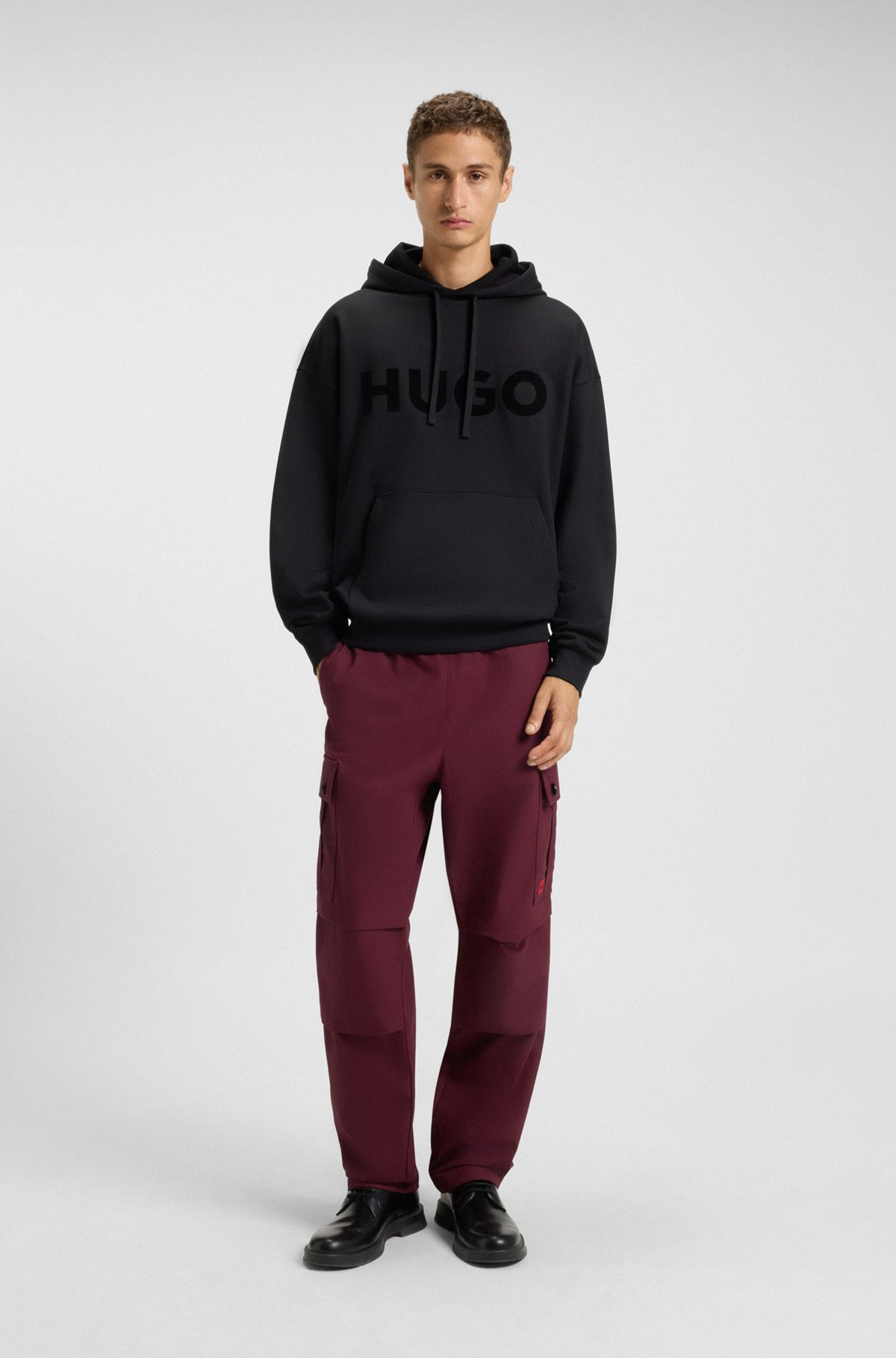 REGULAR-FIT CARGO TROUSERS IN RIPSTOP COTTON - 3