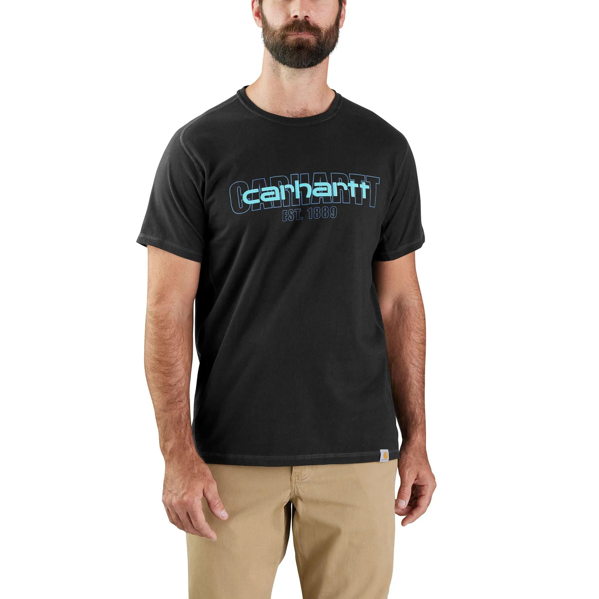 Carhartt Force® Relaxed Fit Short-Sleeve Logo Graphic T-Shirt - 1