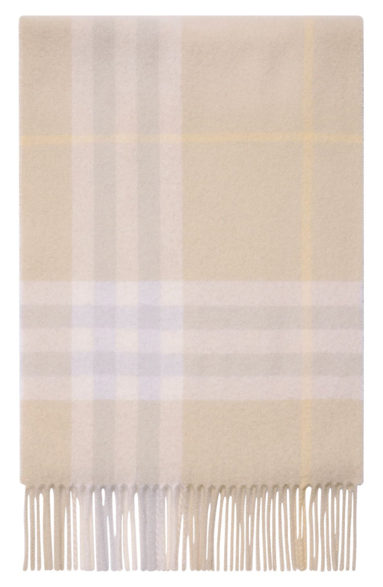 burberry Giant Check Cashmere Scarf in Smoke Grey at Nordstrom - 2