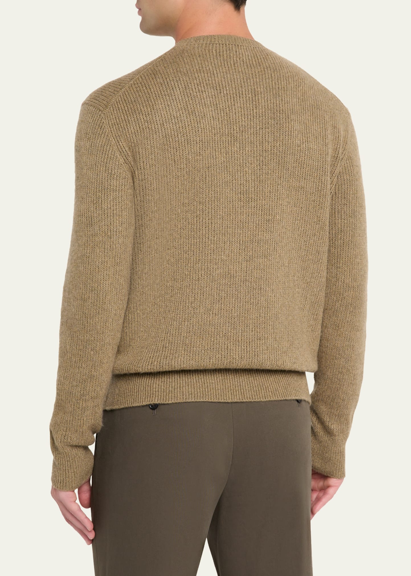 Men's Mersey Baby Cashmere Crewneck Sweater - 3