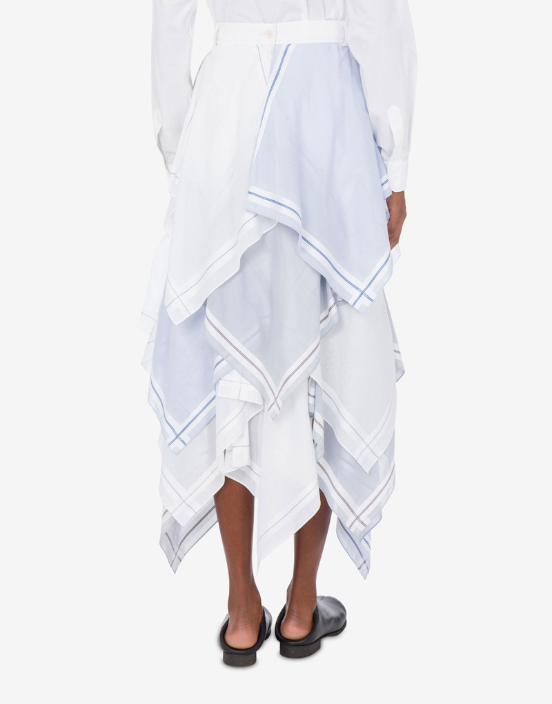 Moschino POPLIN SKIRT HANDKERCHIEF outlook