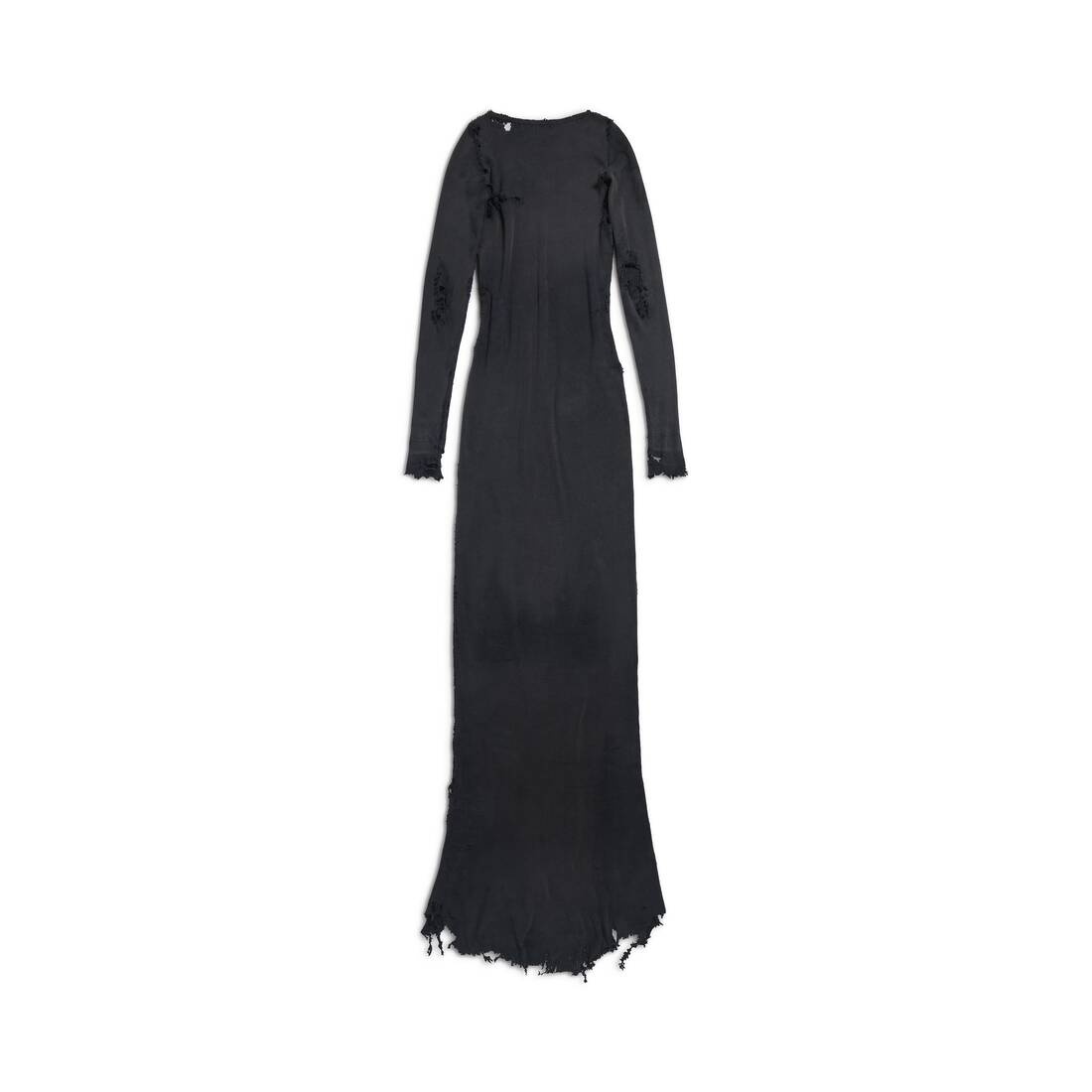 Women's Lingerie Maxi Dress in Black - 7