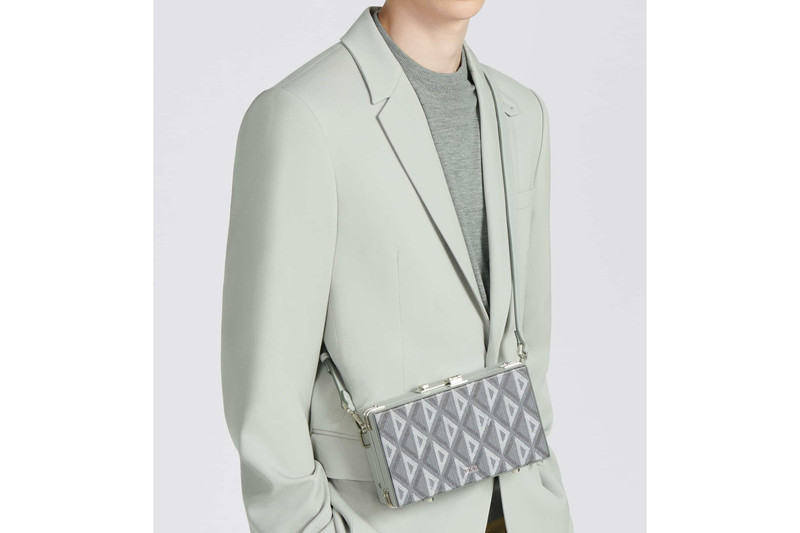 Dior Lock Mini Case Bag with Strap 7