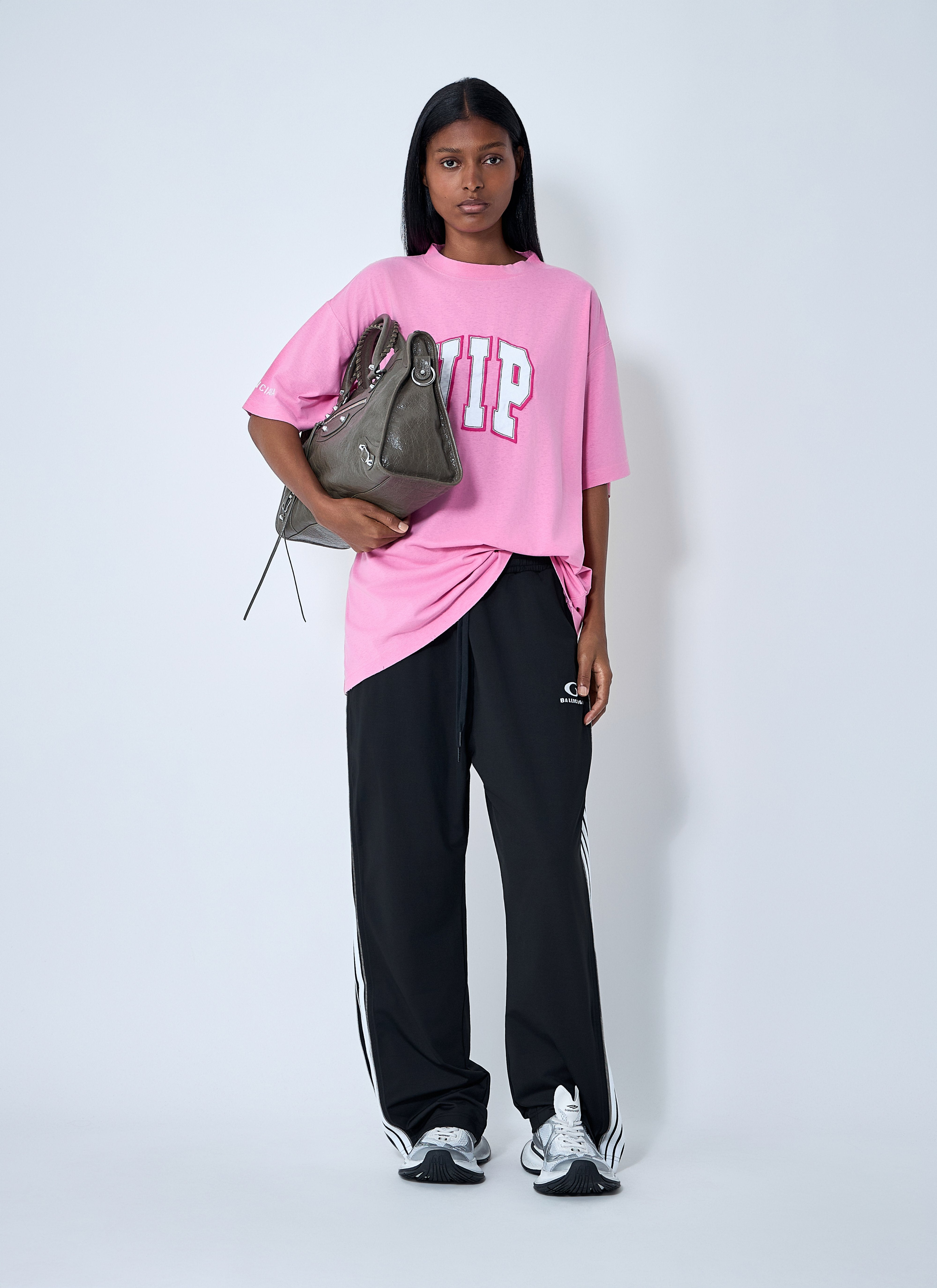Balenciaga Women Logo Motif Track Pants - 2