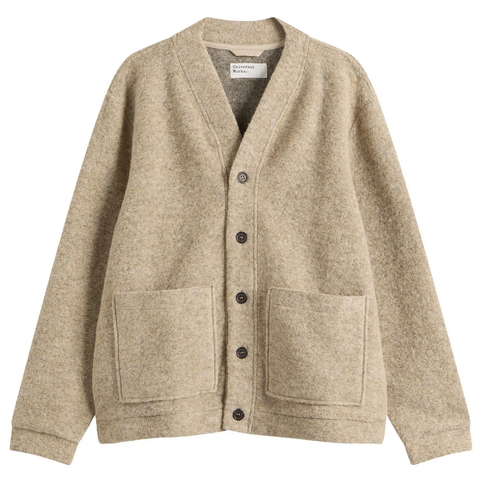 Universal Works Wool Fleece Advance Cardigan - 1