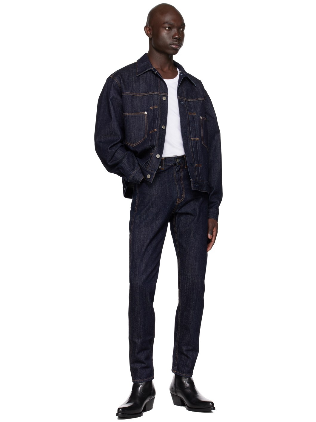 Indigo Classic Jeans - 4