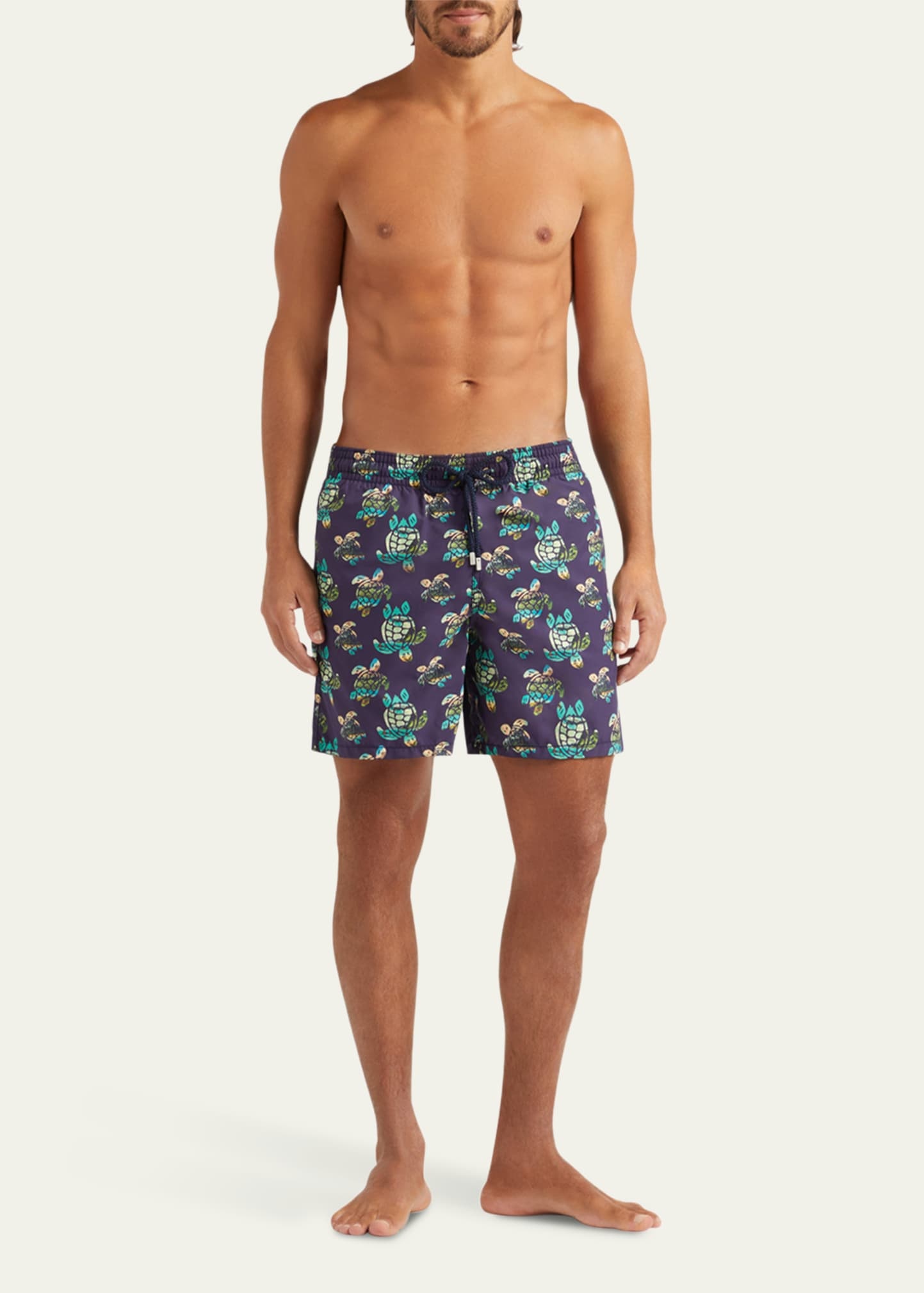 Men's Landscape Turtles Swim Shorts - 2