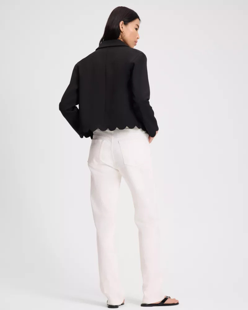 White Boyfriend Jeans 6