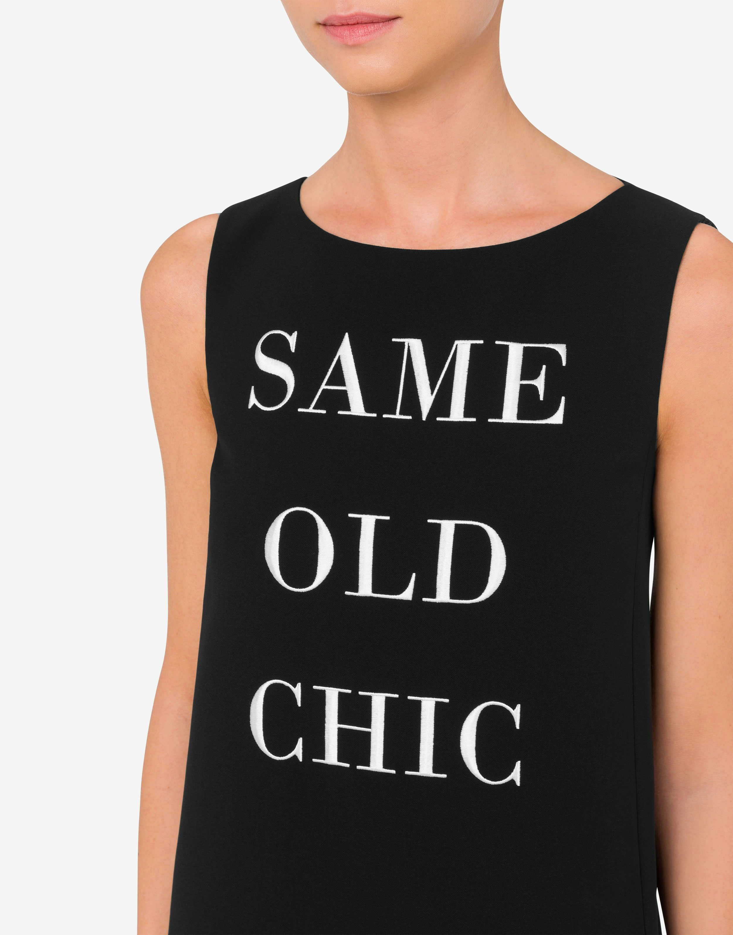 SAME OLD CHIC DRESS WITH EMBROIDERY - 4