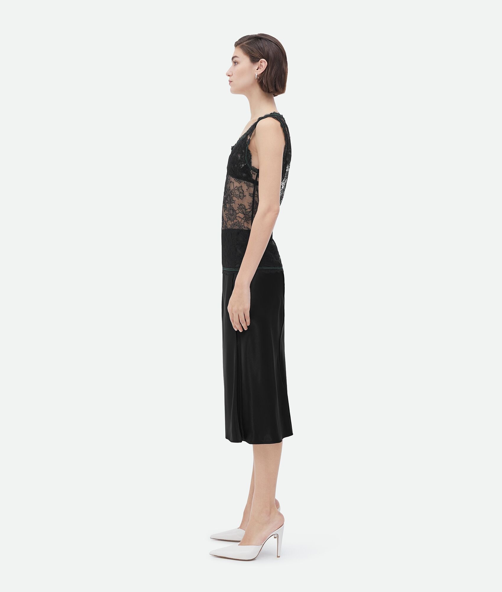 floral lace tank top - 2
