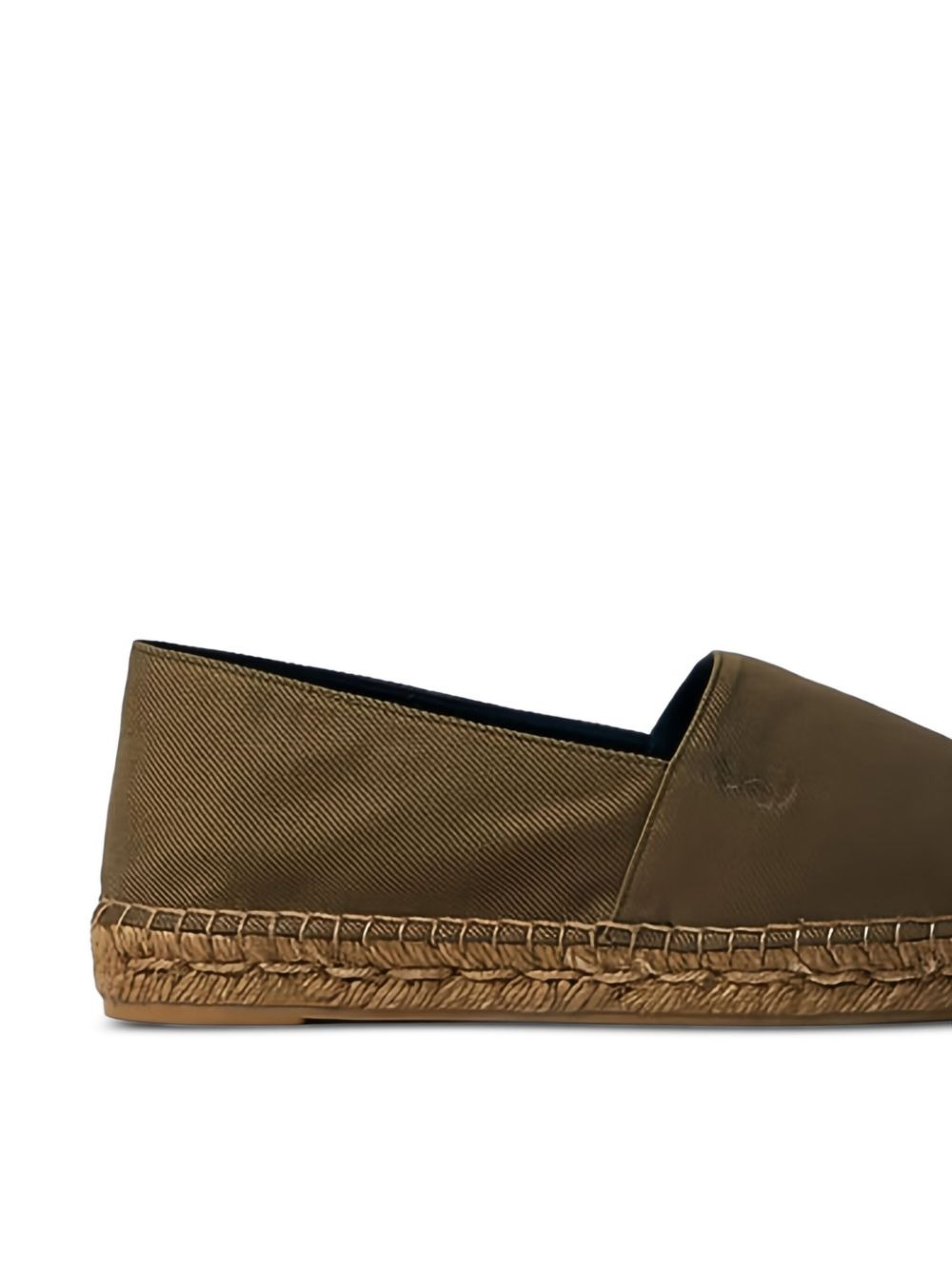 logo-embroidered round-toe espadrilles - 2