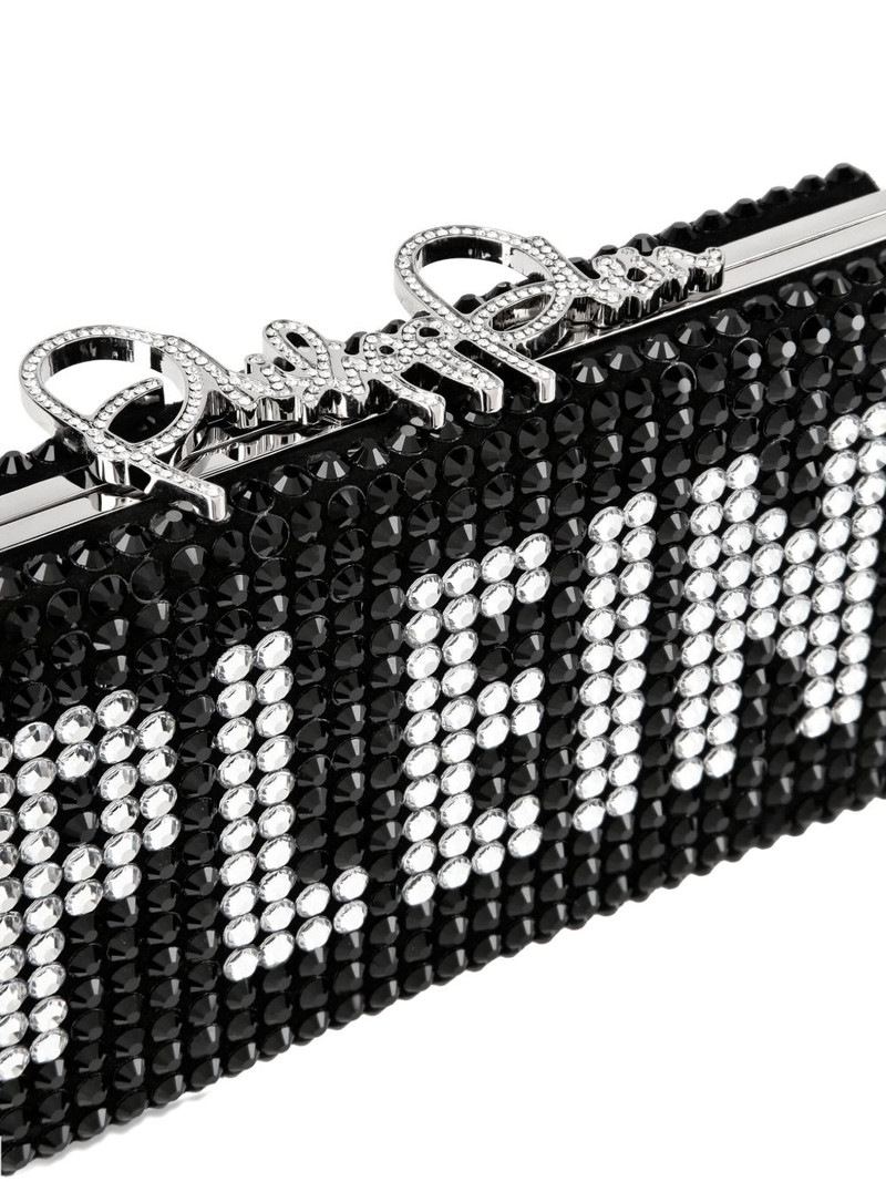 crystal-embellished clutch bag 5
