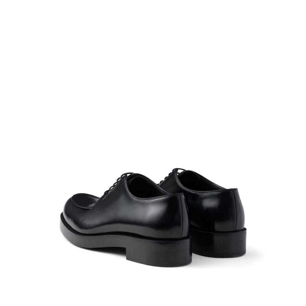 Prada Black Derby Shoes Men - 5