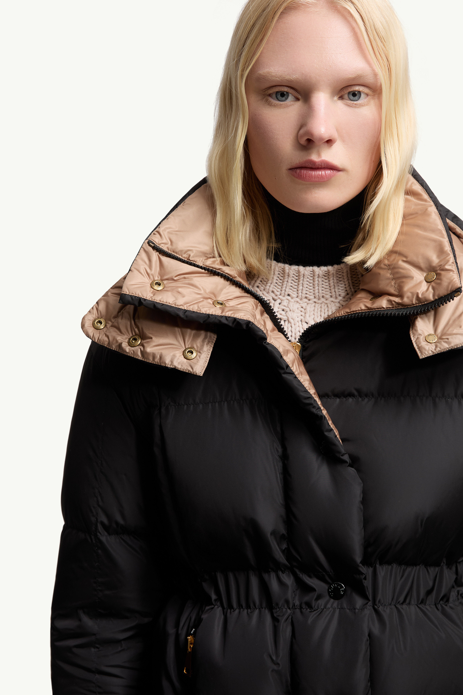Agneux Square-Quilted Hooded Short Down Jacket - 7