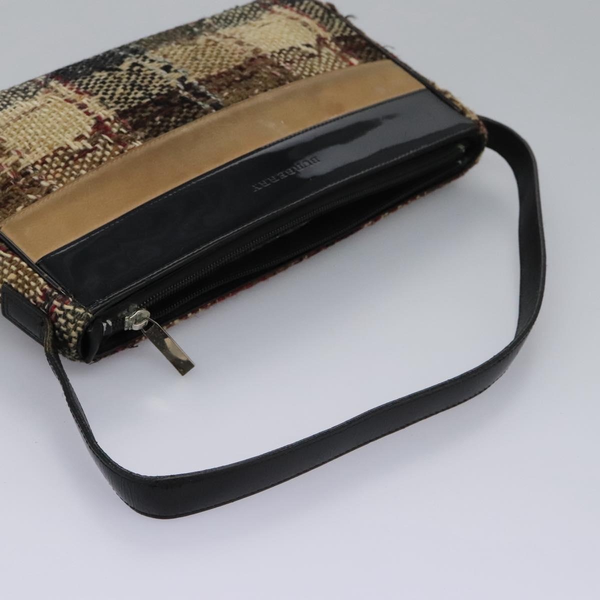 Burberry Nova Check Shoulder Bag Canvas Beige - 7